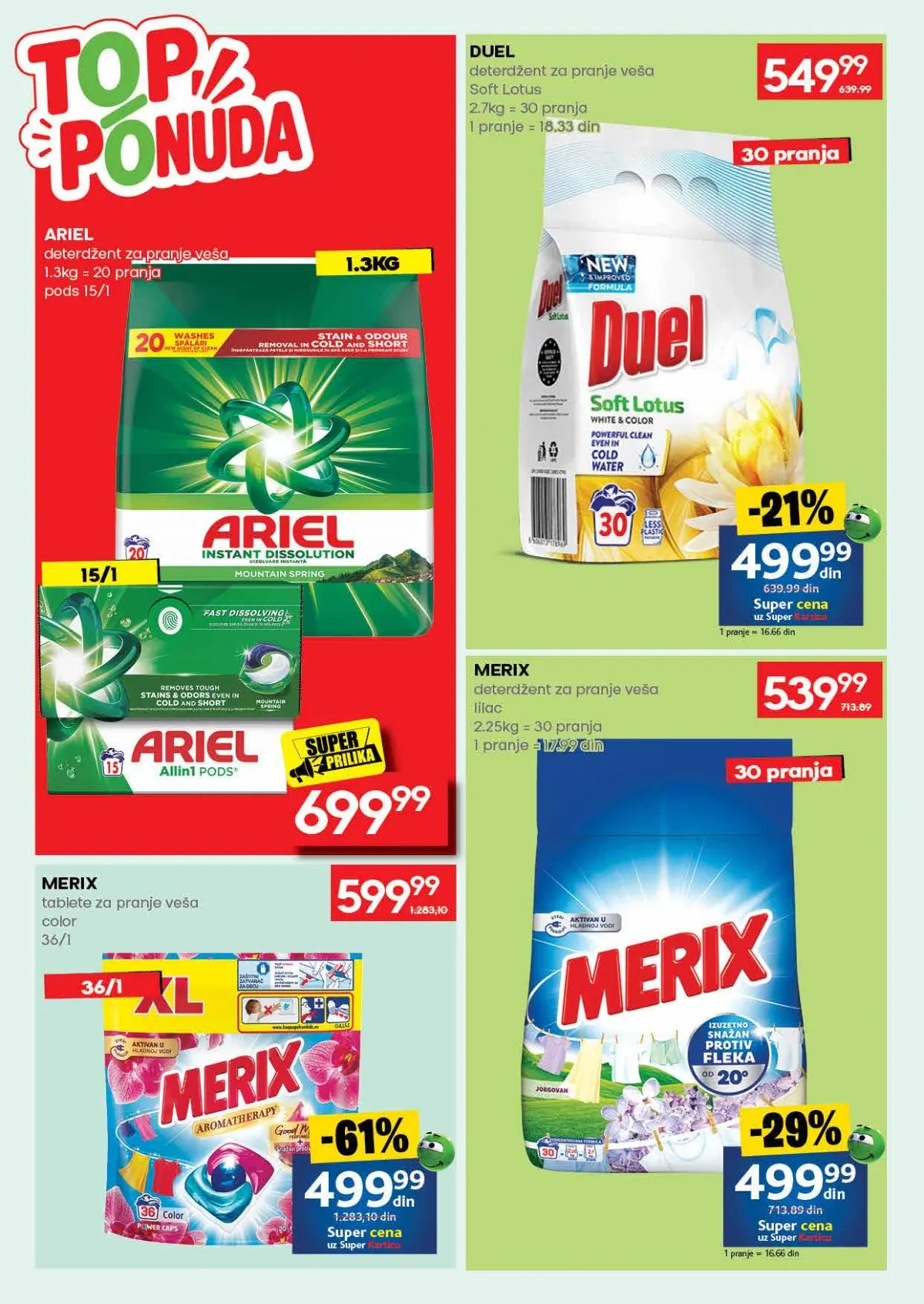 Roda katalog akcija strana 52 – važi od 31.8. do 13.9.2026.