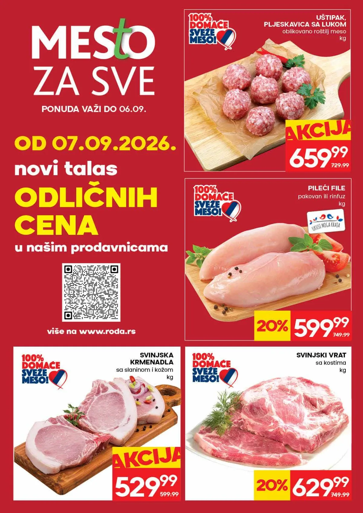 Roda katalog akcija strana 6 – važi od 31.8. do 13.9.2026.