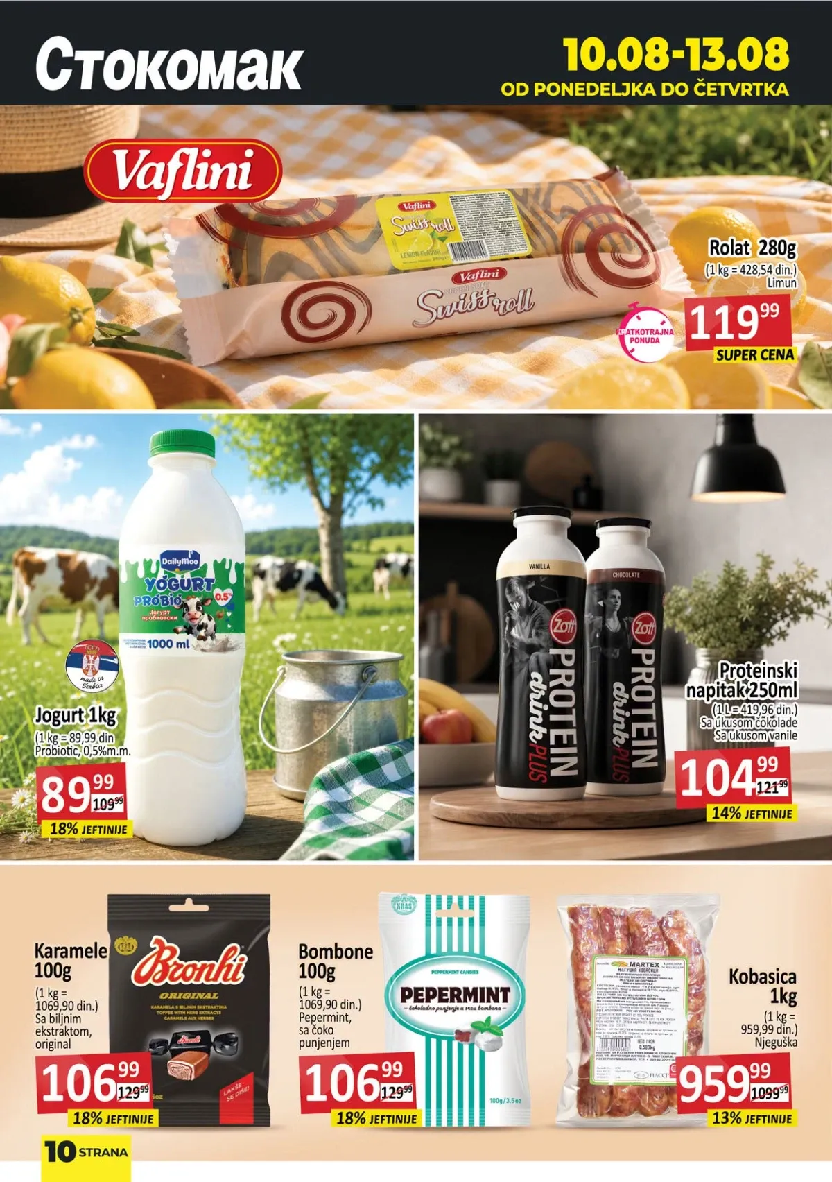 Stokomak katalog akcija strana 11 – važi od 7.8. do 13.8.2026.