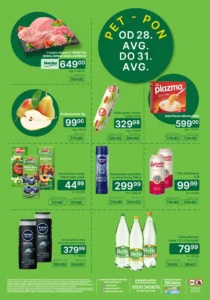 Univerexport katalog akcija strana 1 – važi od 28.8. do 31.8.2026.
