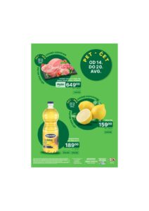 Univerexport katalog akcija strana 1 – važi od 14.8. do 20.8.2026.