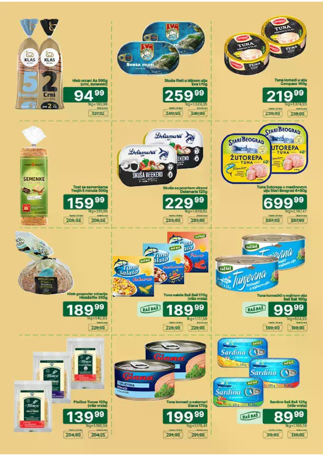 Univerexport katalog akcija strana 10 – važi od 17.8. do 31.8.2026.