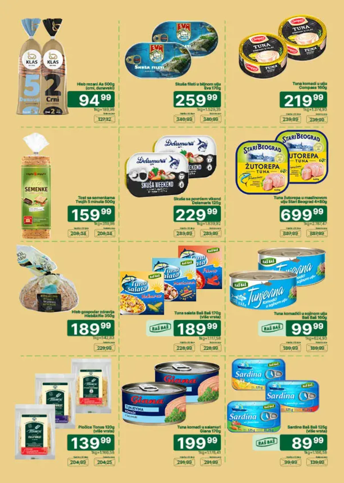 Univerexport katalog akcija strana 10 – važi od 17.8. do 31.8.2026.