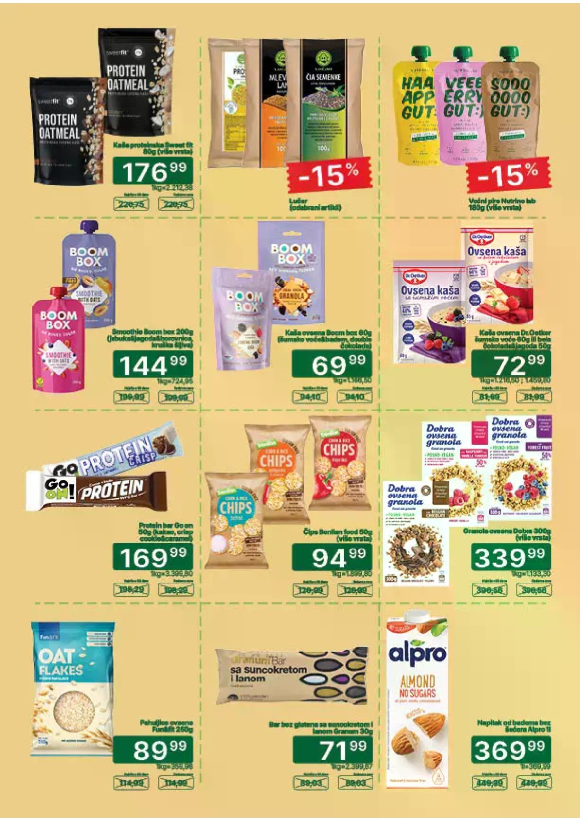 Univerexport katalog akcija strana 15 – važi od 17.8. do 31.8.2026.