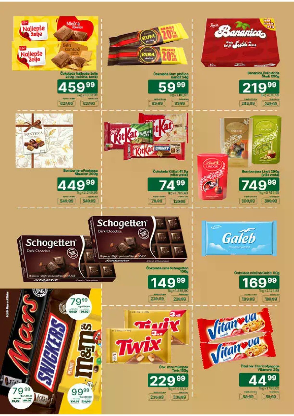 Univerexport katalog akcija strana 18 – važi od 17.8. do 31.8.2026.