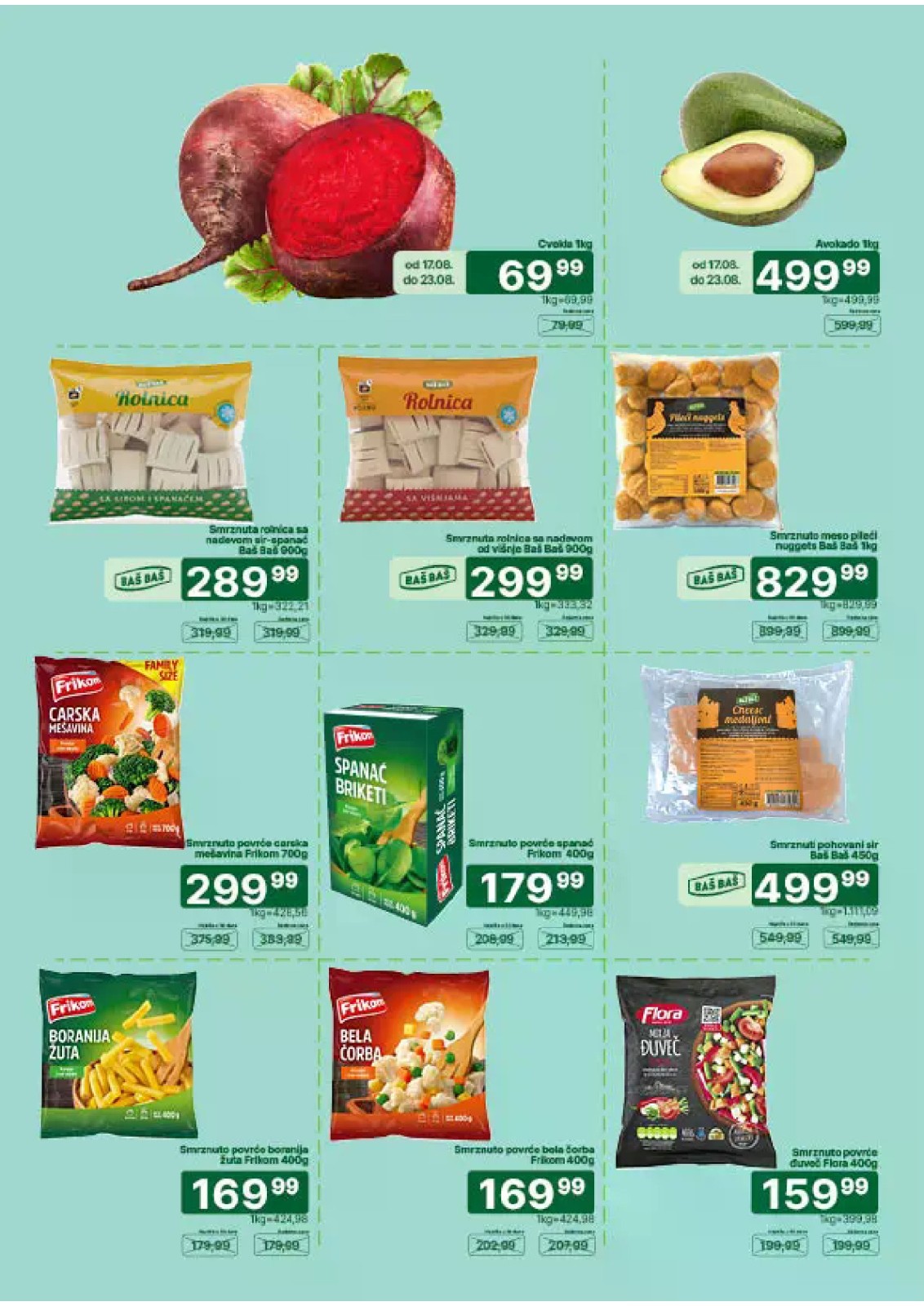 Univerexport katalog akcija strana 2 – važi od 17.8. do 31.8.2026.