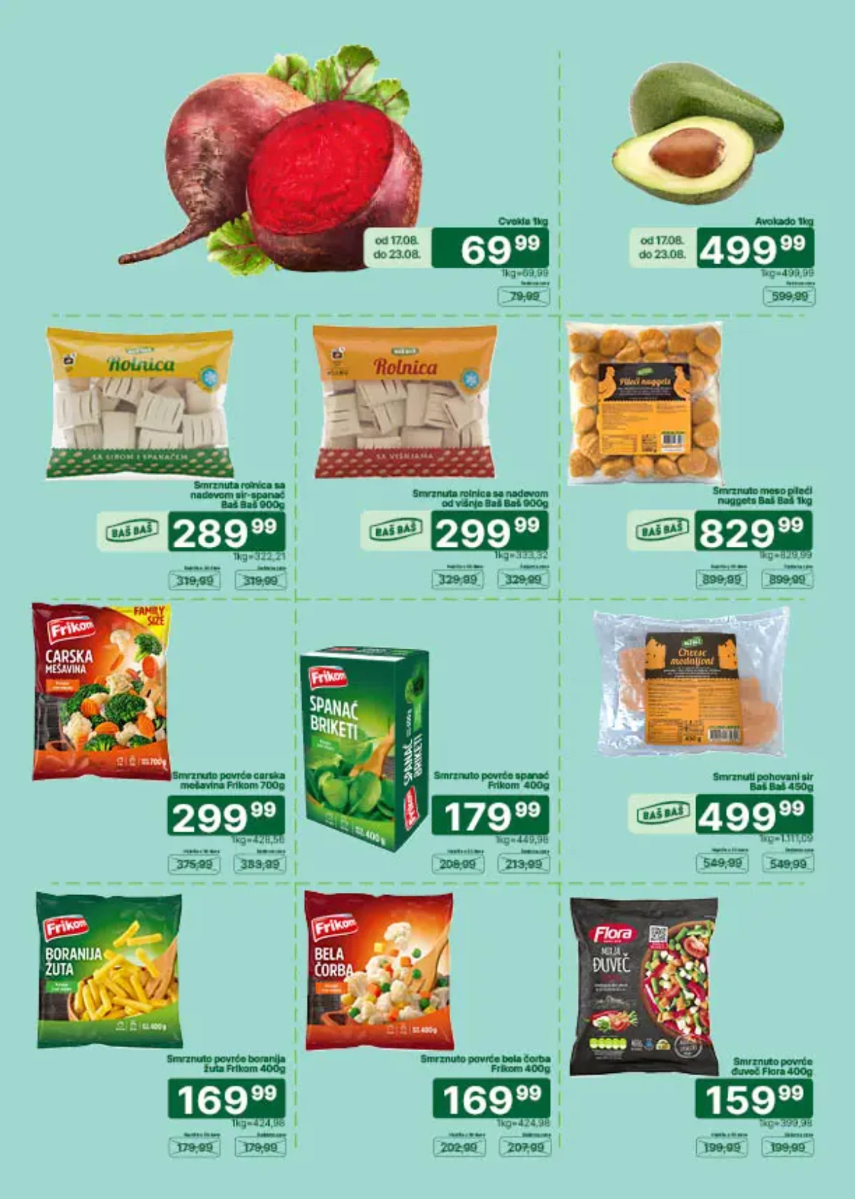 Univerexport katalog akcija strana 2 – važi od 17.8. do 31.8.2026.