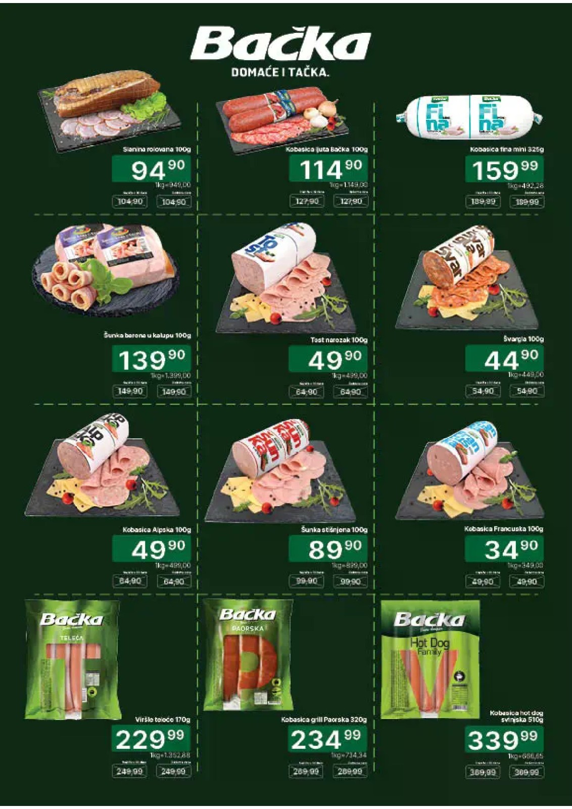 Univerexport katalog akcija strana 4 – važi od 17.8. do 31.8.2026.