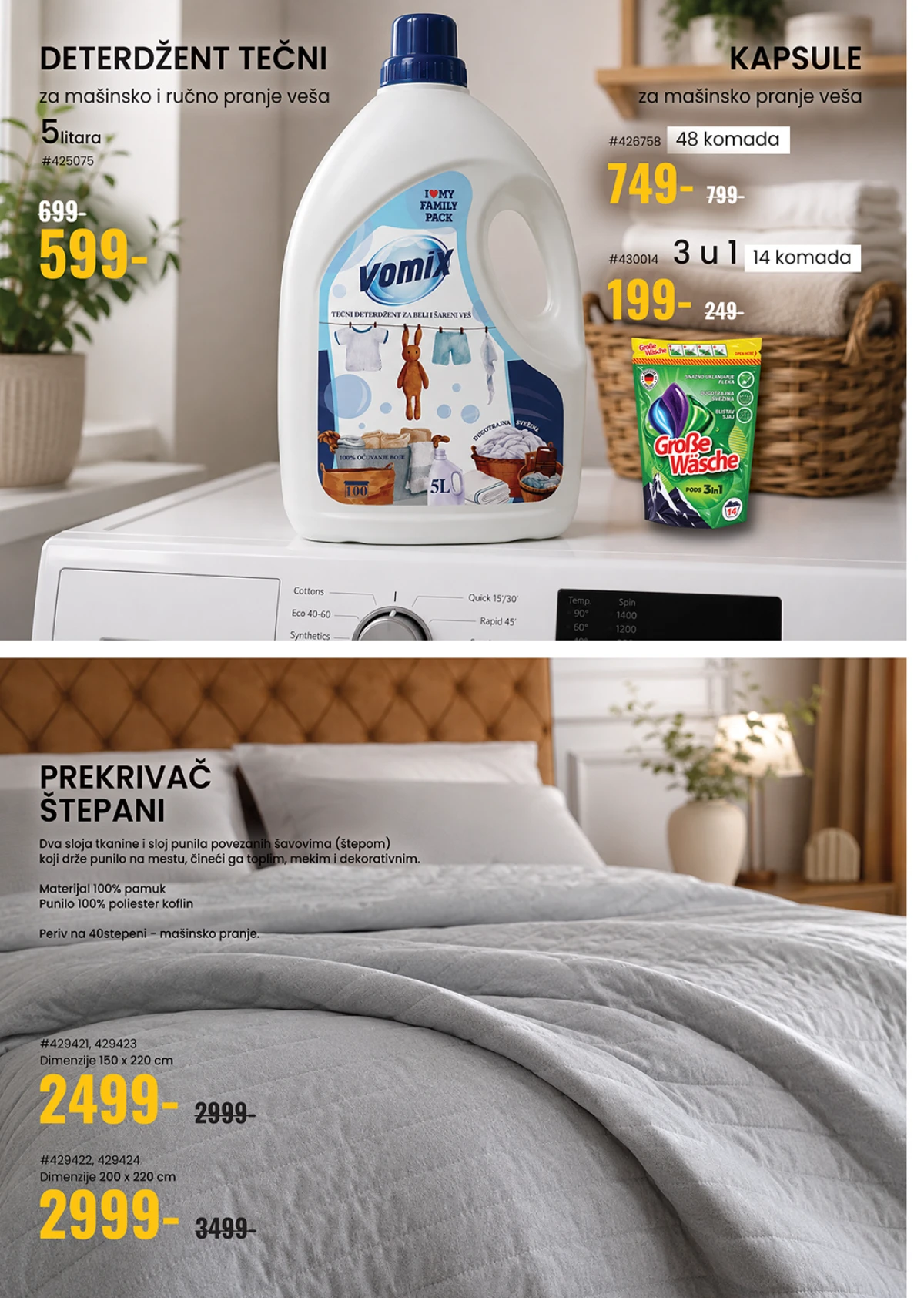 Uradi Sam katalog akcija strana 4 – važi od 13.8. do 23.8.2026.
