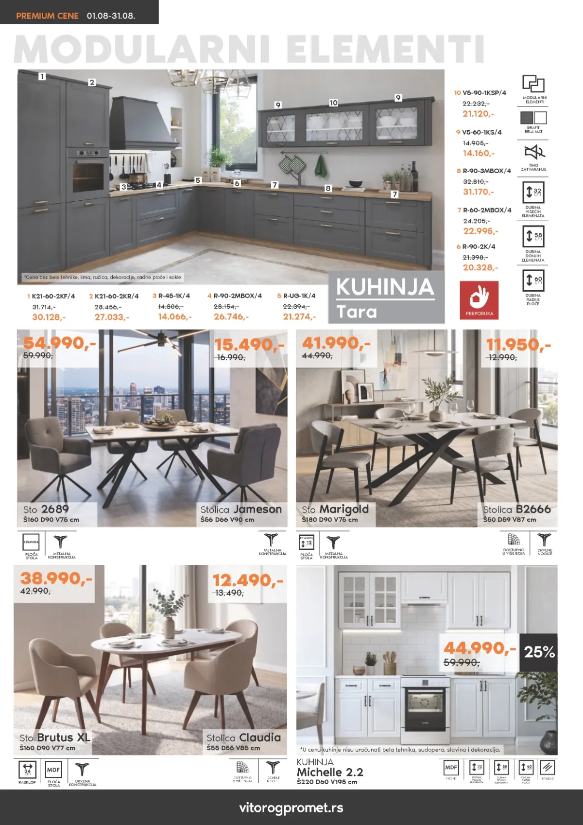 Vitorog katalog akcija strana 4 – važi od 1.8. do 31.8.2026.