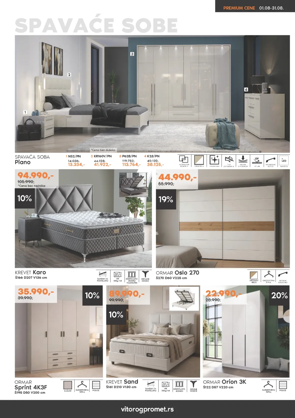 Vitorog katalog akcija strana 5 – važi od 1.8. do 31.8.2026.
