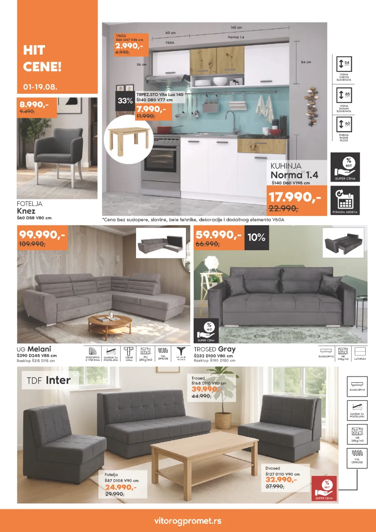 Vitorog katalog akcija strana 6 – važi od 1.8. do 31.8.2026.