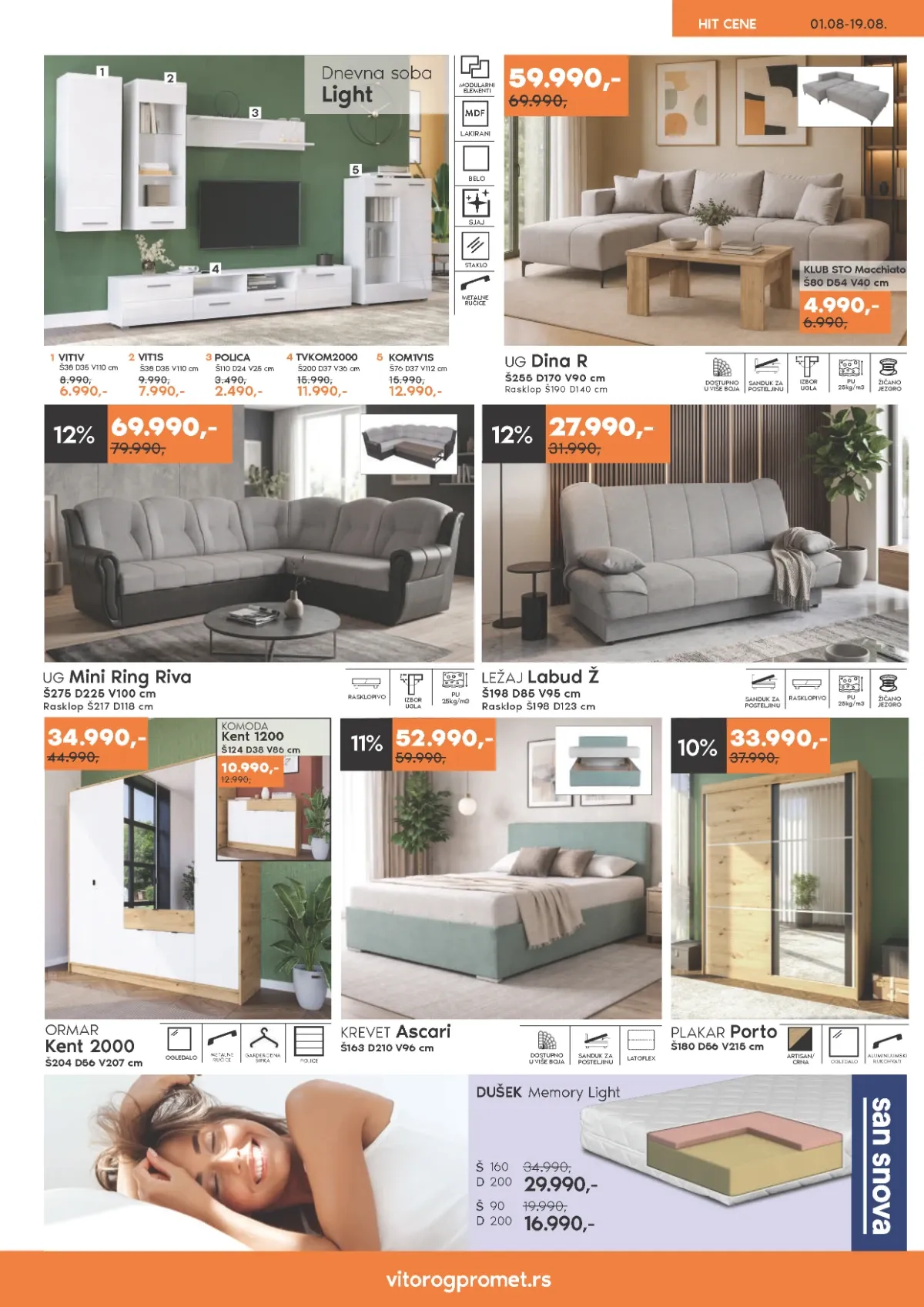 Vitorog katalog akcija strana 7 – važi od 1.8. do 31.8.2026.
