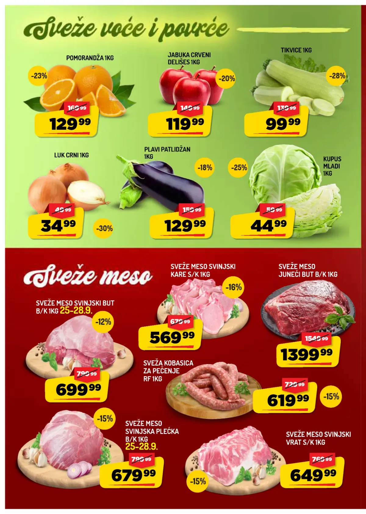Aman katalog akcija strana 2 – važi od 25.9. do 1.10.2026.
