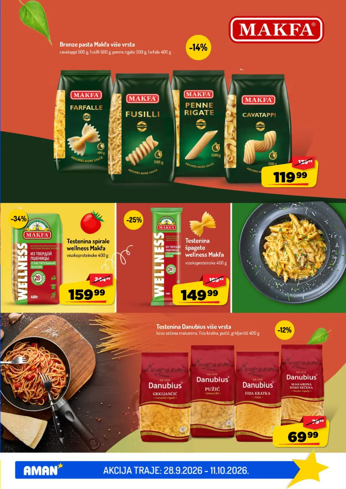 Aman katalog akcija strana 21 – važi od 28.9. do 11.10.2026.