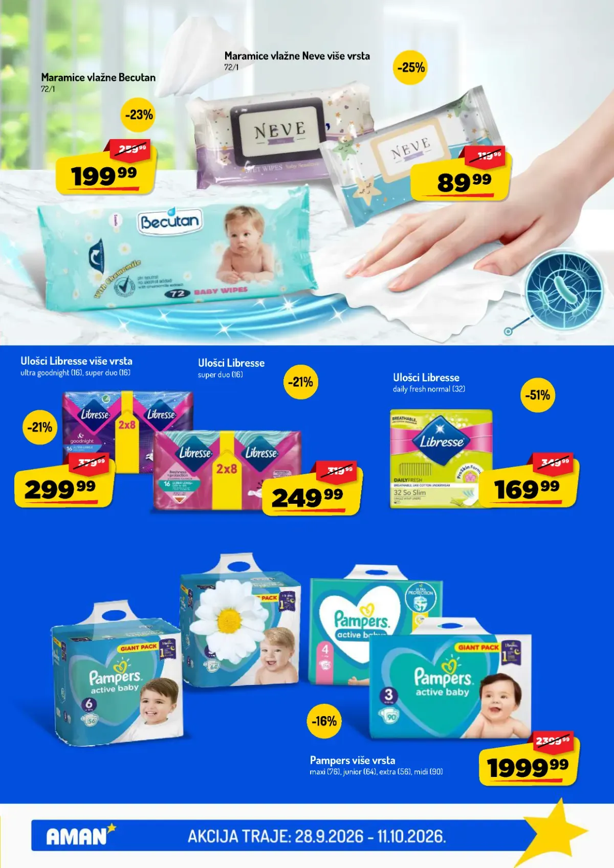 Aman katalog akcija strana 37 – važi od 28.9. do 11.10.2026.