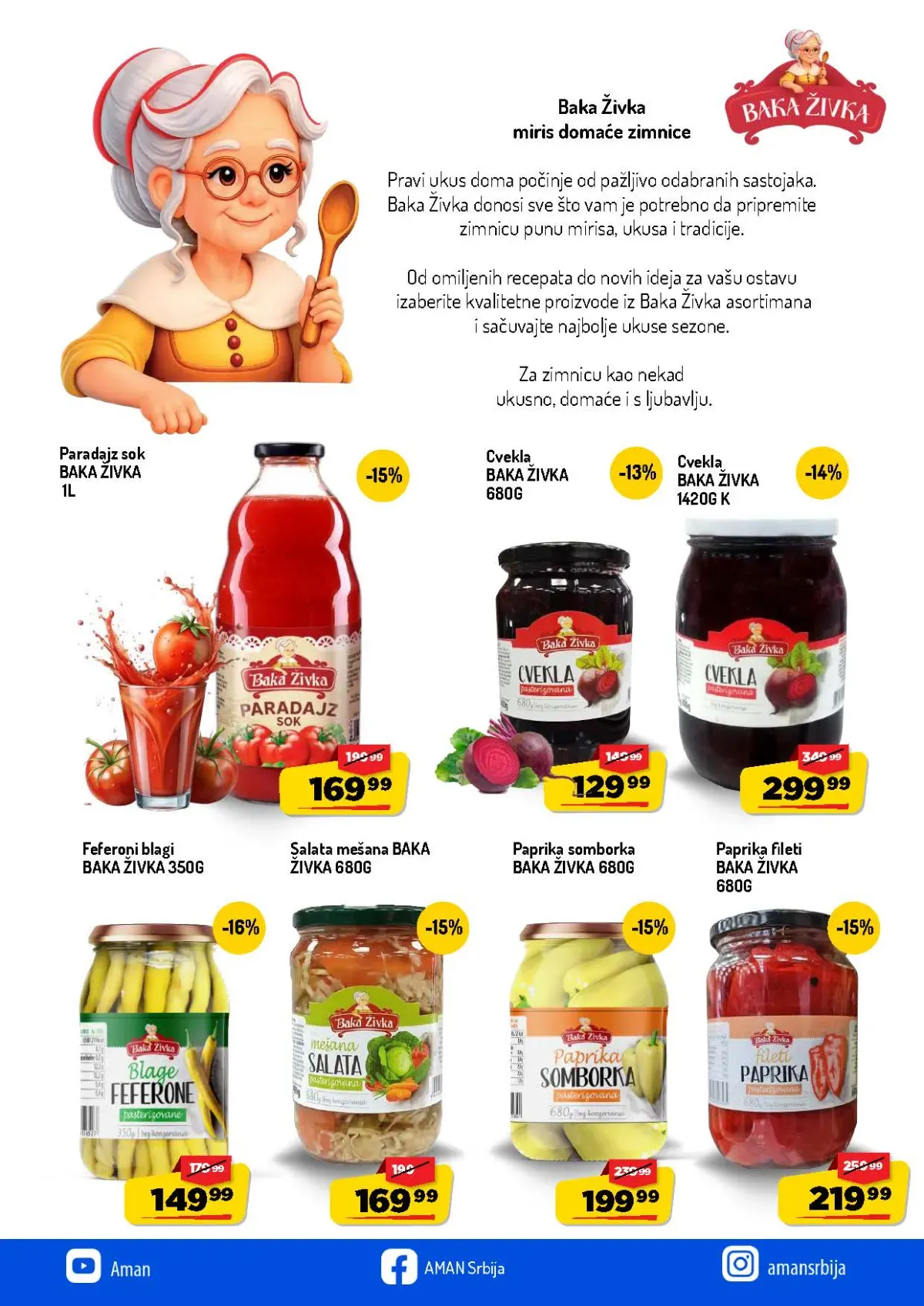 Aman katalog akcija strana 4 – važi od 20.9. do 20.10.2026.