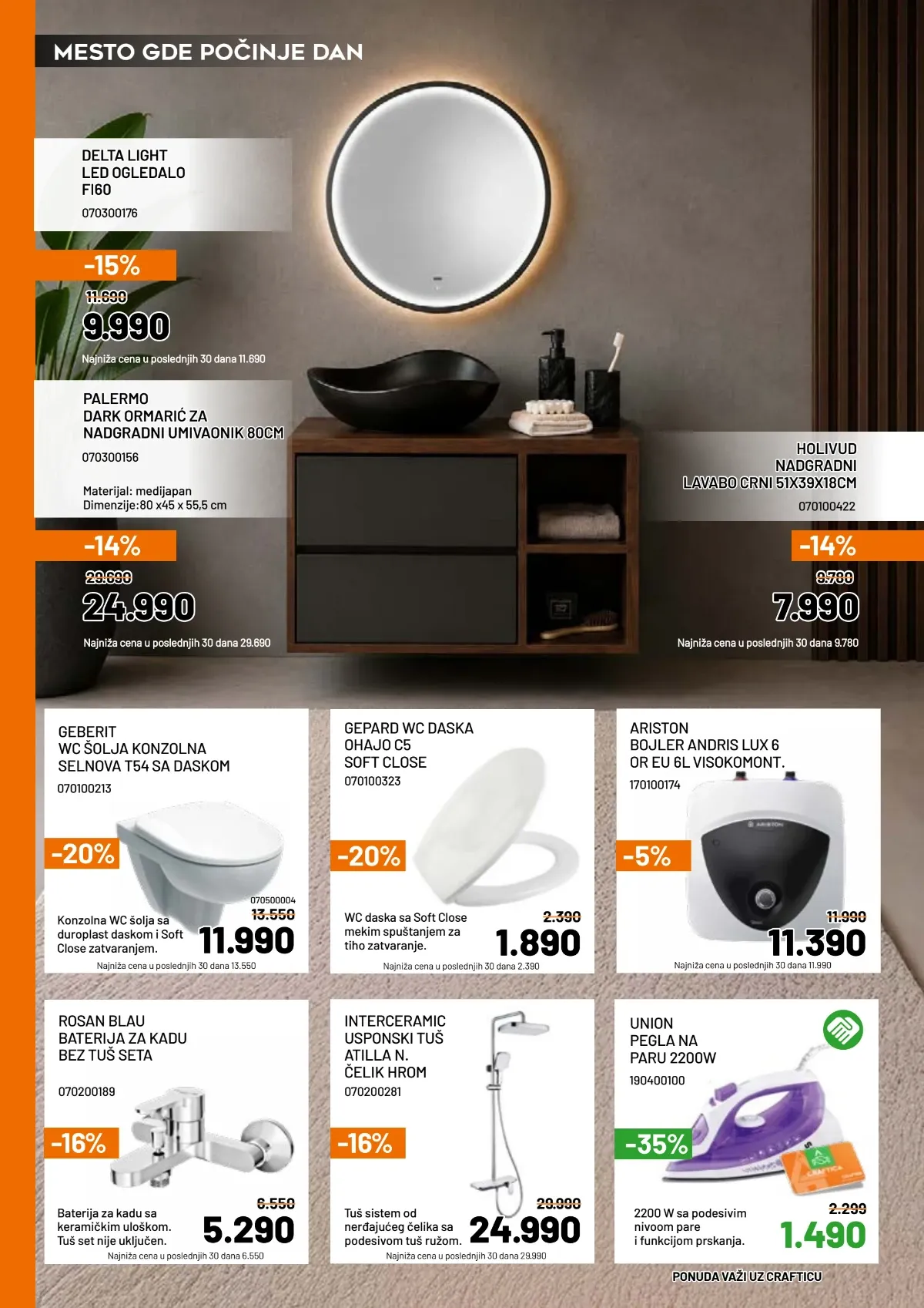 Crafter katalog akcija strana 11 – važi od 2.9. do 27.9.2026.