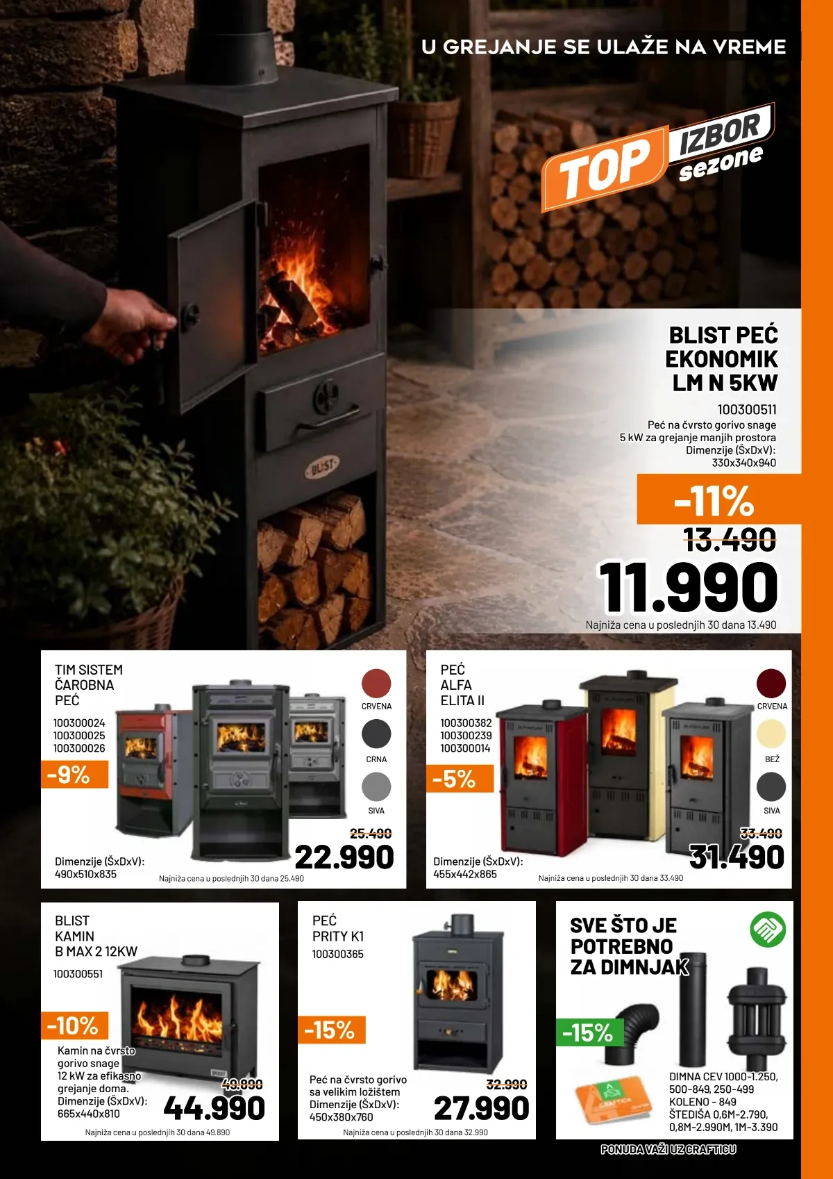 Crafter katalog akcija strana 4 – važi od 2.9. do 27.9.2026.