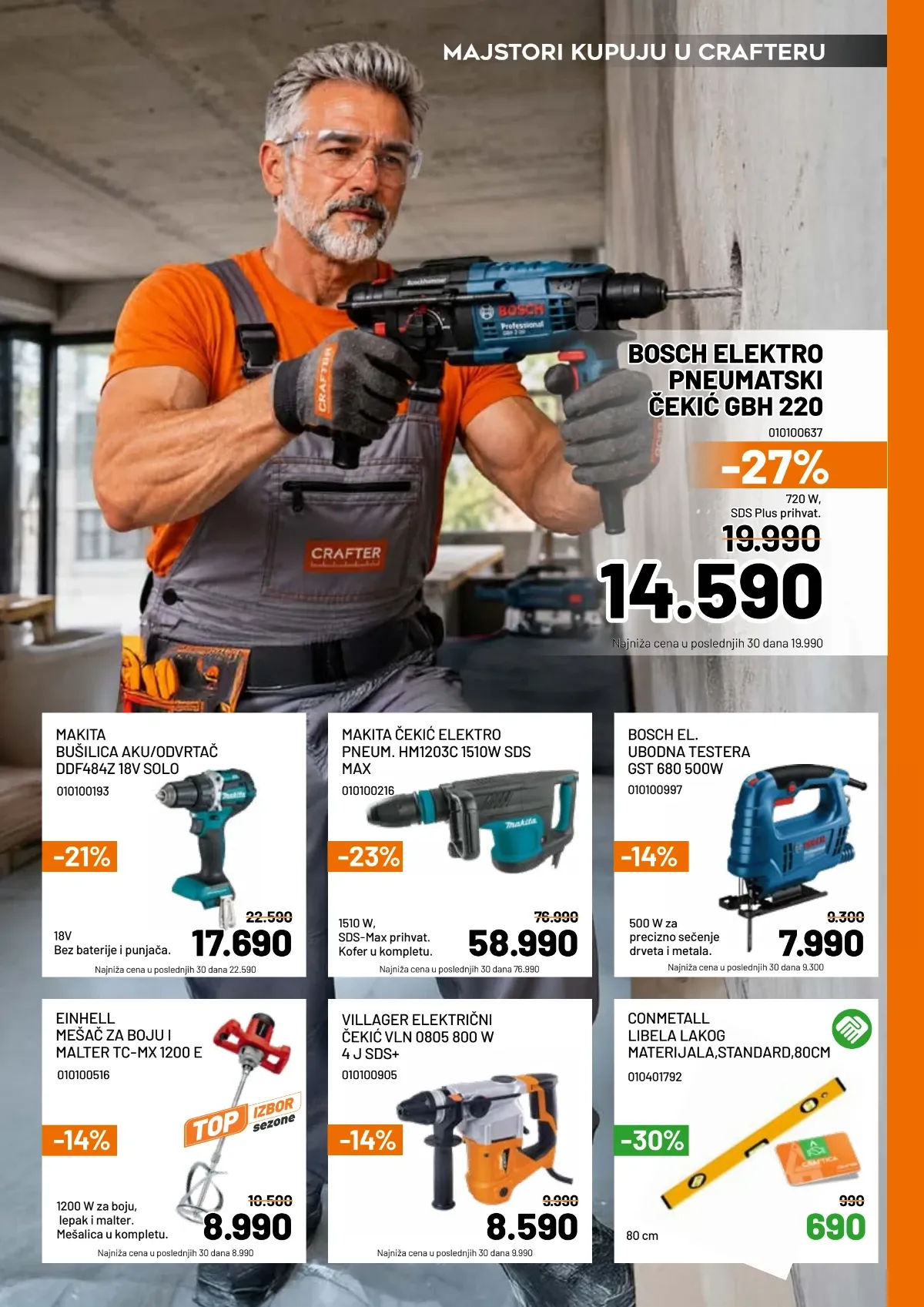 Crafter katalog akcija strana 6 – važi od 2.9. do 27.9.2026.