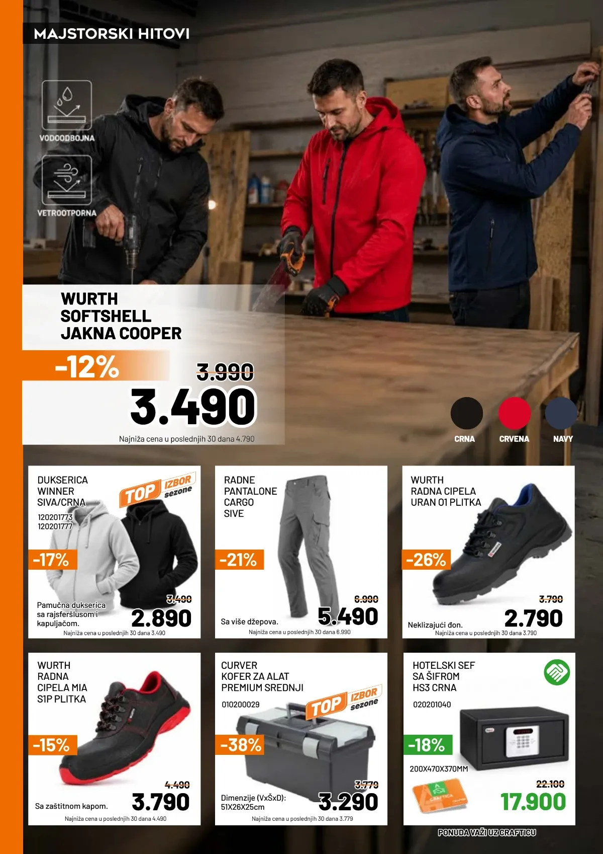 Crafter katalog akcija strana 7 – važi od 2.9. do 27.9.2026.