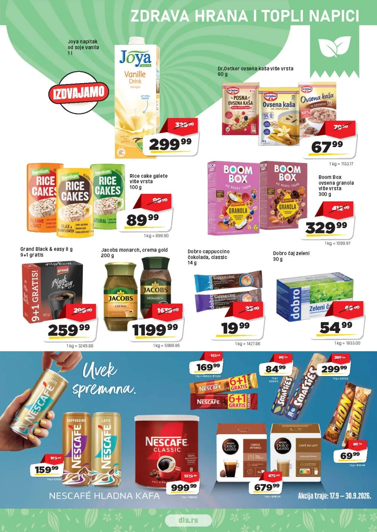 DIS katalog akcija strana 9 – važi od 17.9. do 30.9.2026.