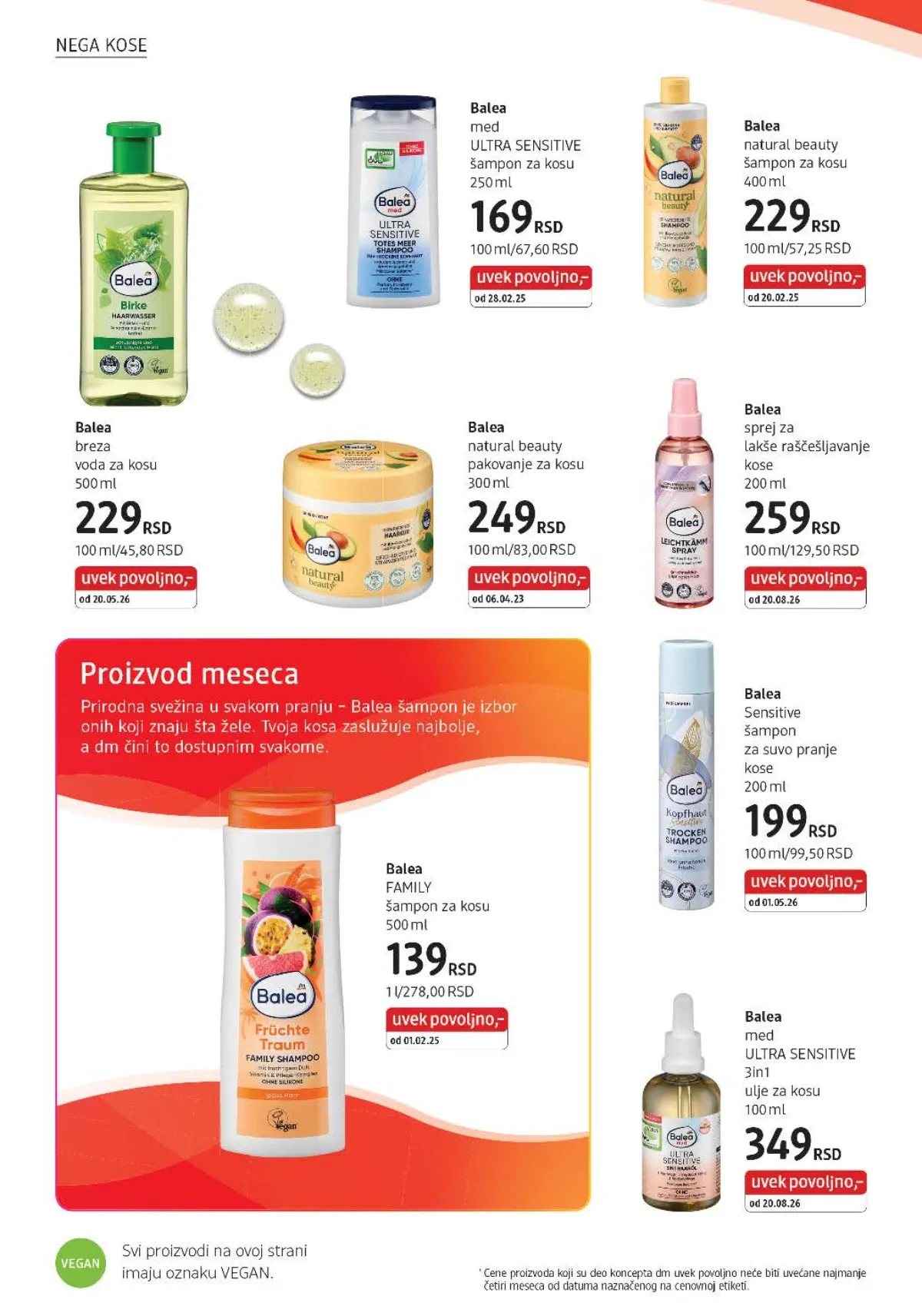 DM katalog akcija strana 16 – važi od 1.9. do 30.9.2026.