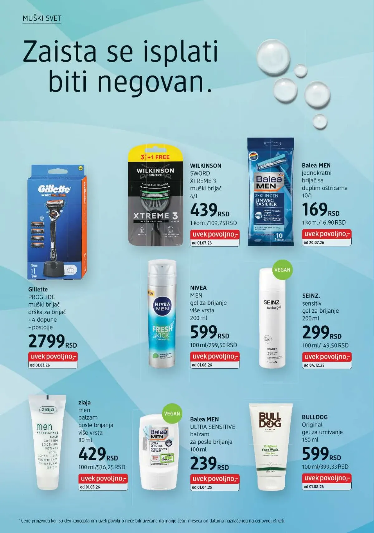 DM katalog akcija strana 20 – važi od 1.9. do 30.9.2026.