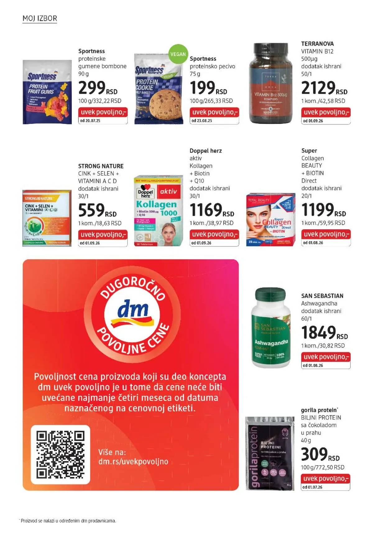 DM katalog akcija strana 30 – važi od 1.9. do 30.9.2026.