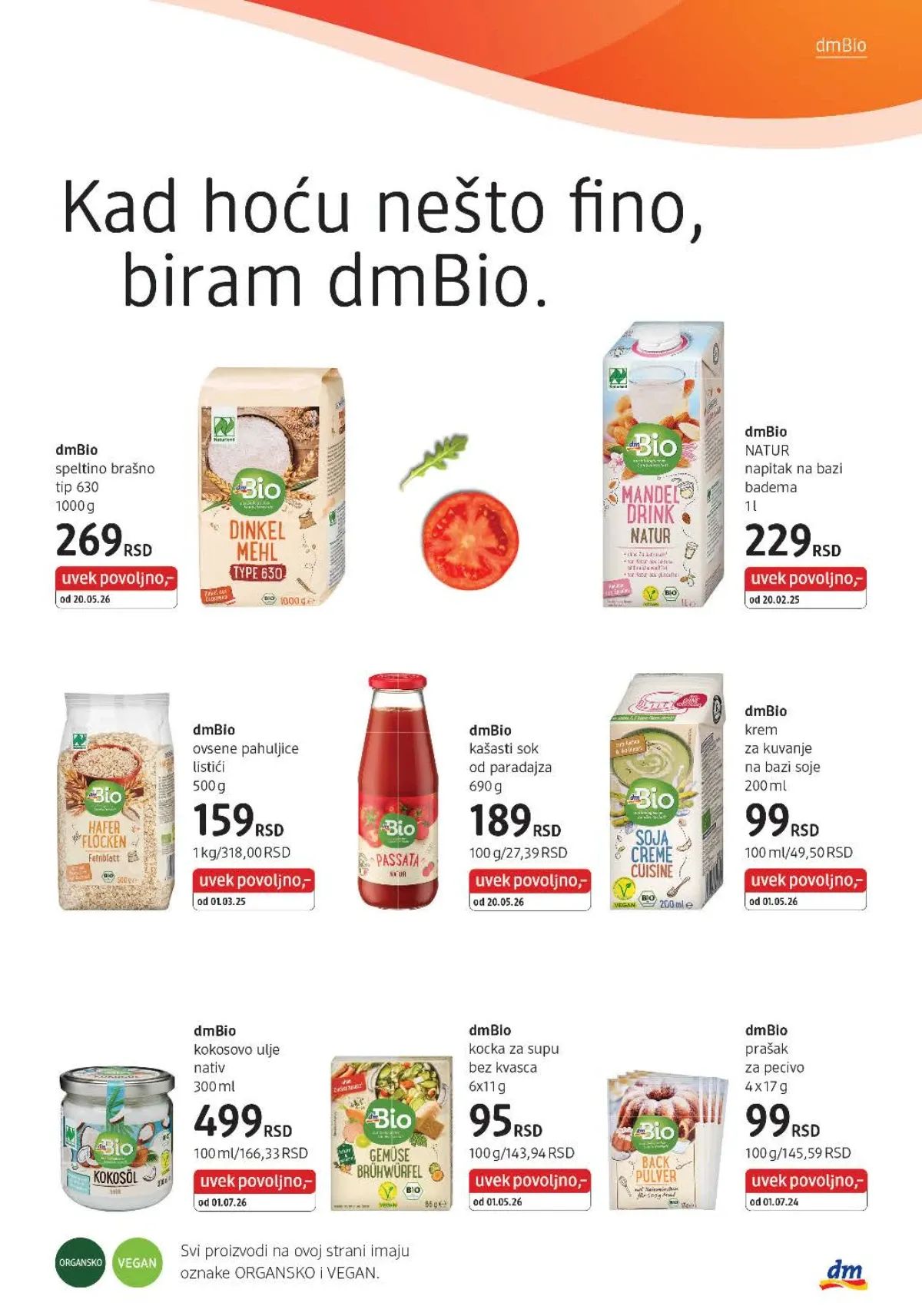 DM katalog akcija strana 31 – važi od 1.9. do 30.9.2026.