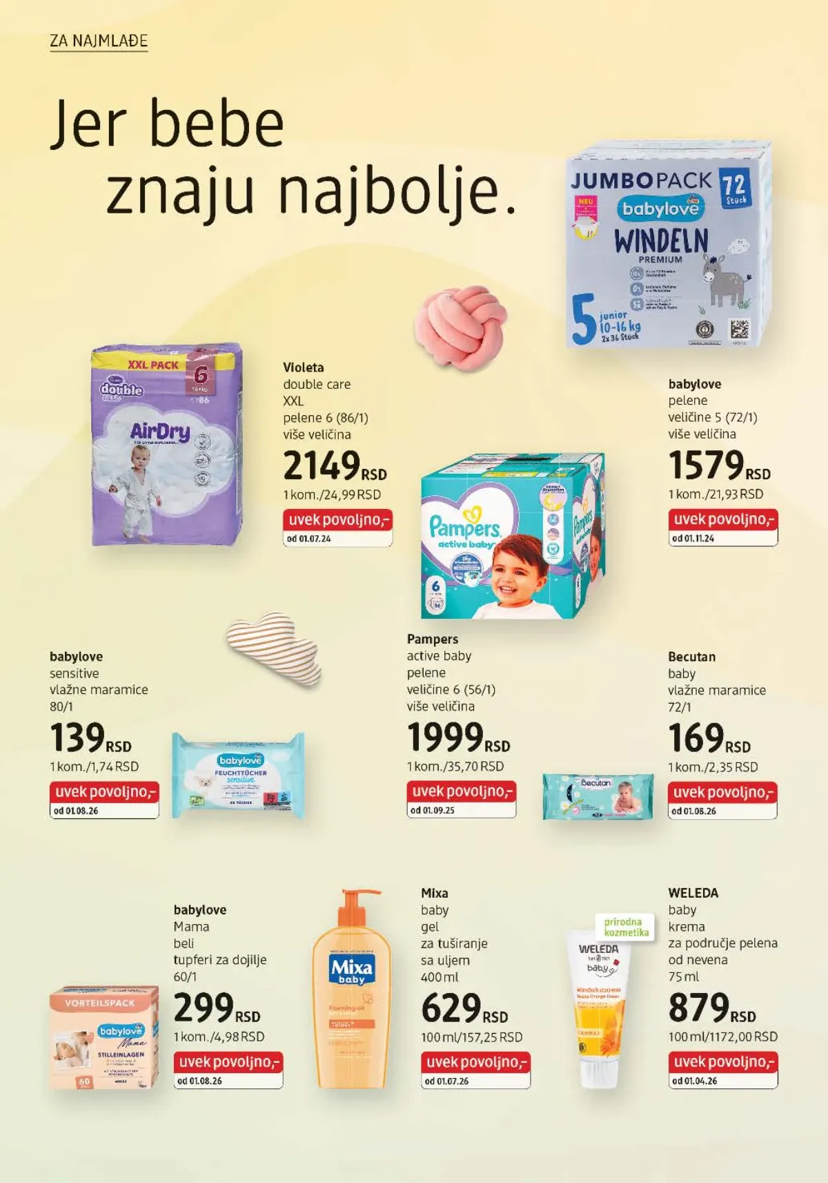DM katalog akcija strana 34 – važi od 1.9. do 30.9.2026.