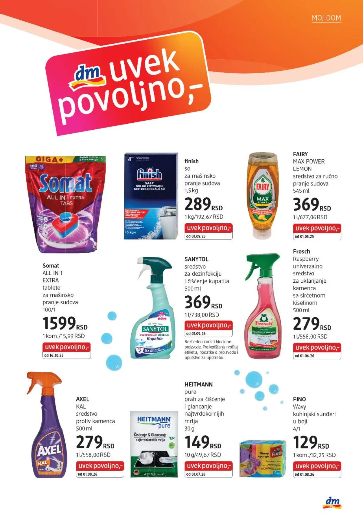 DM katalog akcija strana 37 – važi od 1.9. do 30.9.2026.