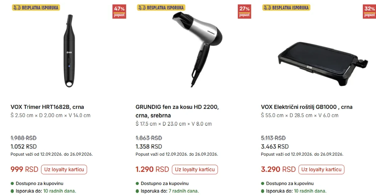 Forma Ideale katalog akcija strana 16 – važi od 12.9. do 26.9.2026.