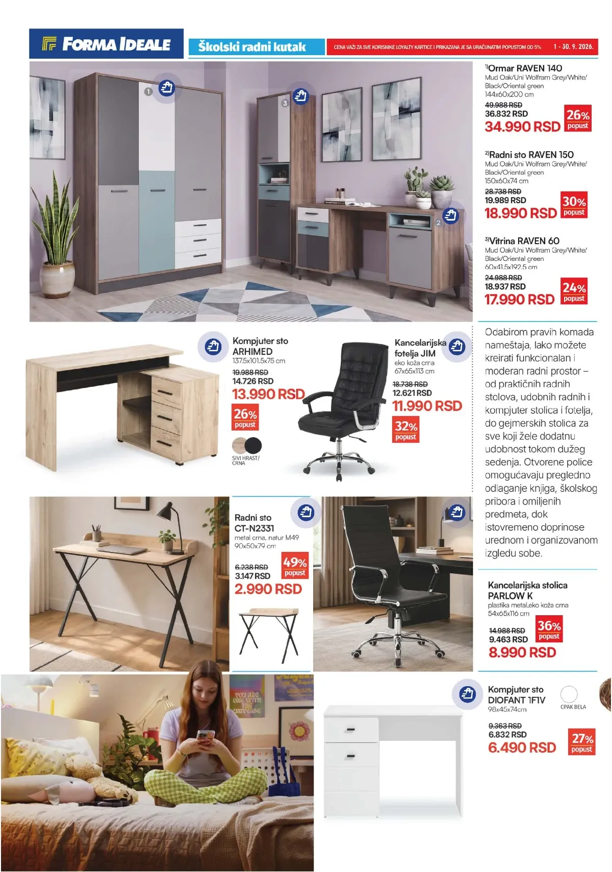 Forma Ideale katalog akcija strana 2 – važi od 1.9. do 30.9.2026.