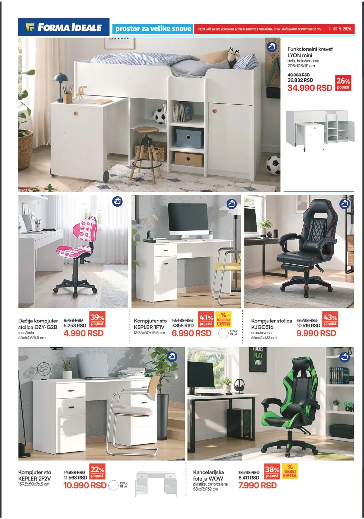 Forma Ideale katalog akcija strana 4 – važi od 1.9. do 30.9.2026.