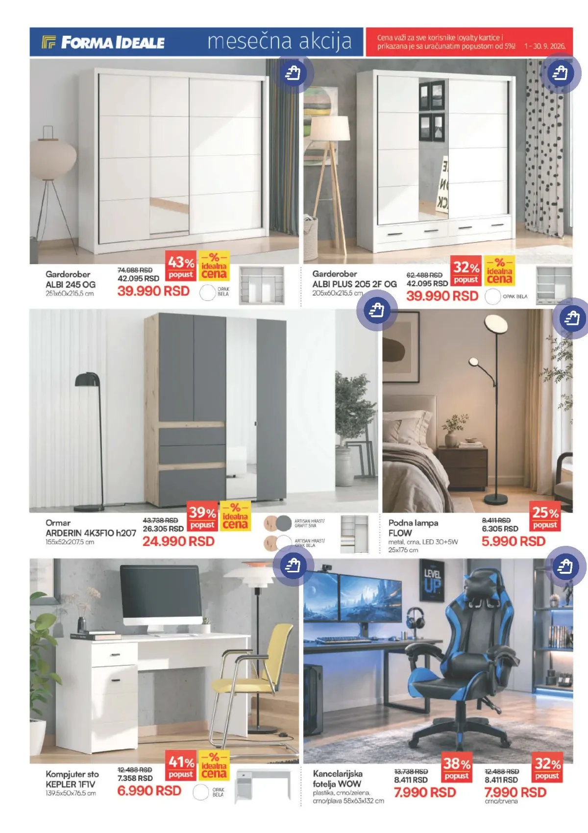 Forma Ideale katalog akcija strana 6 – važi od 1.9. do 30.9.2026.