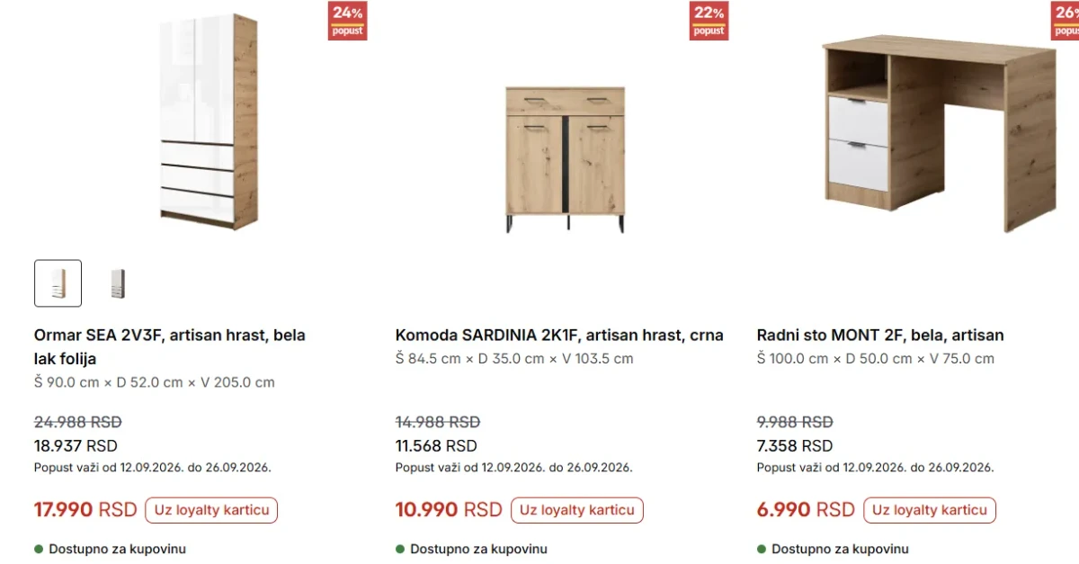Forma Ideale katalog akcija strana 6 – važi od 12.9. do 26.9.2026.