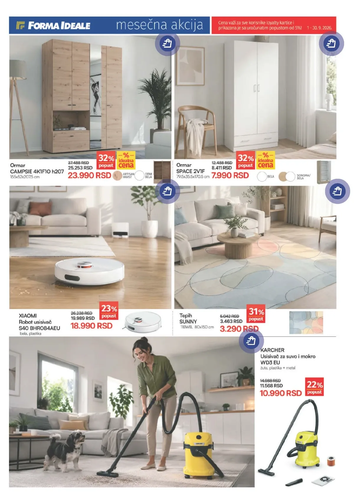 Forma Ideale katalog akcija strana 7 – važi od 1.9. do 30.9.2026.
