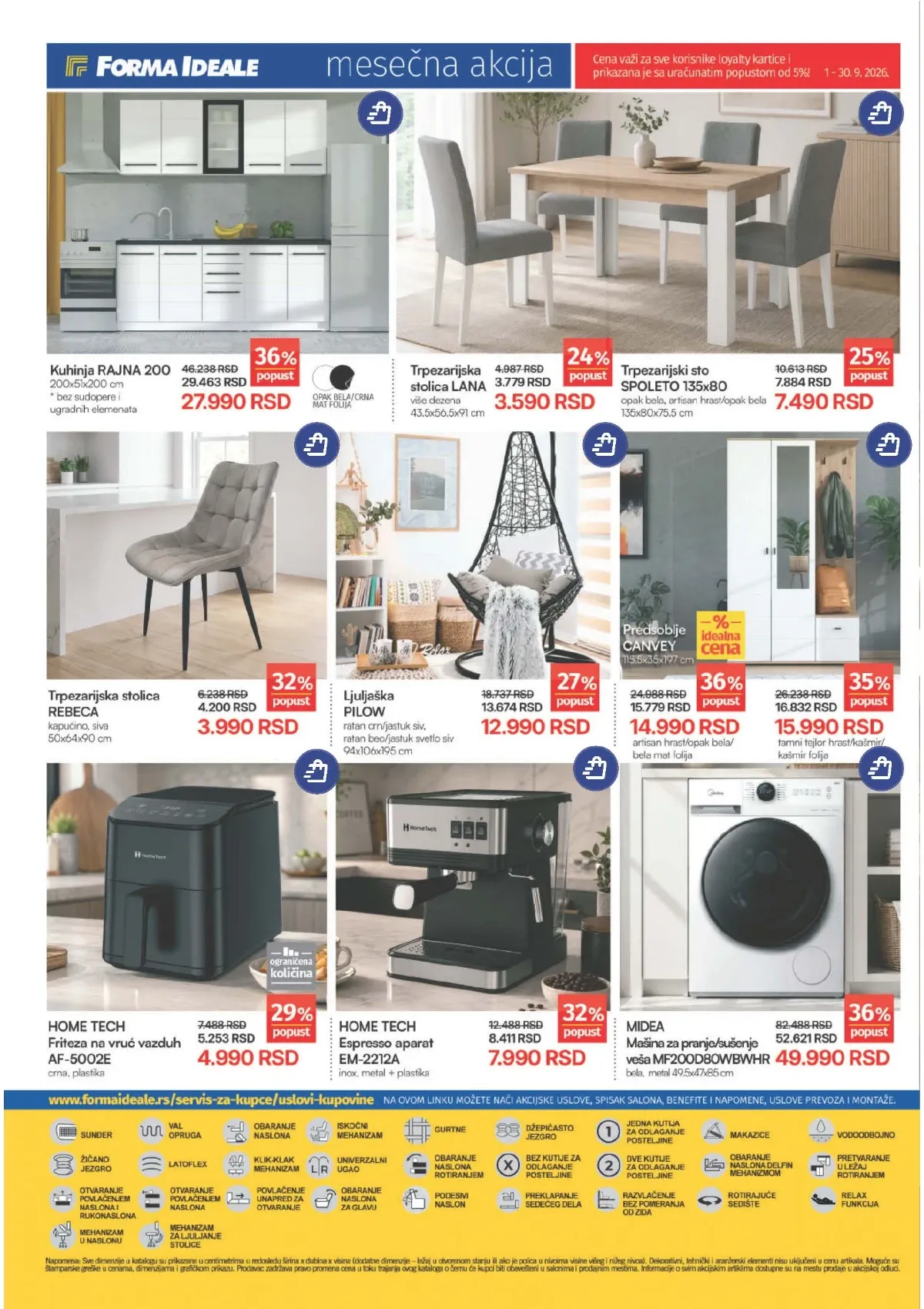 Forma Ideale katalog akcija strana 8 – važi od 1.9. do 30.9.2026.