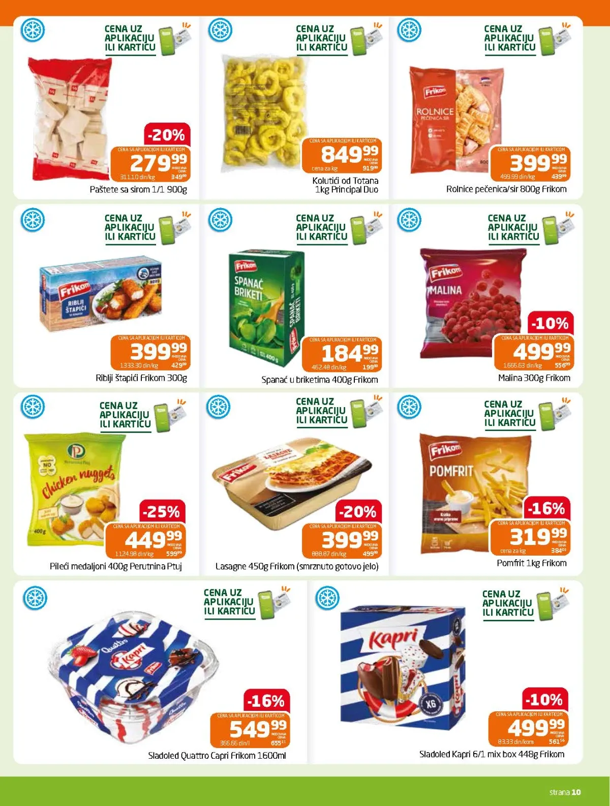 Gomex katalog akcija strana 10 – važi od 2.9. do 15.9.2026.