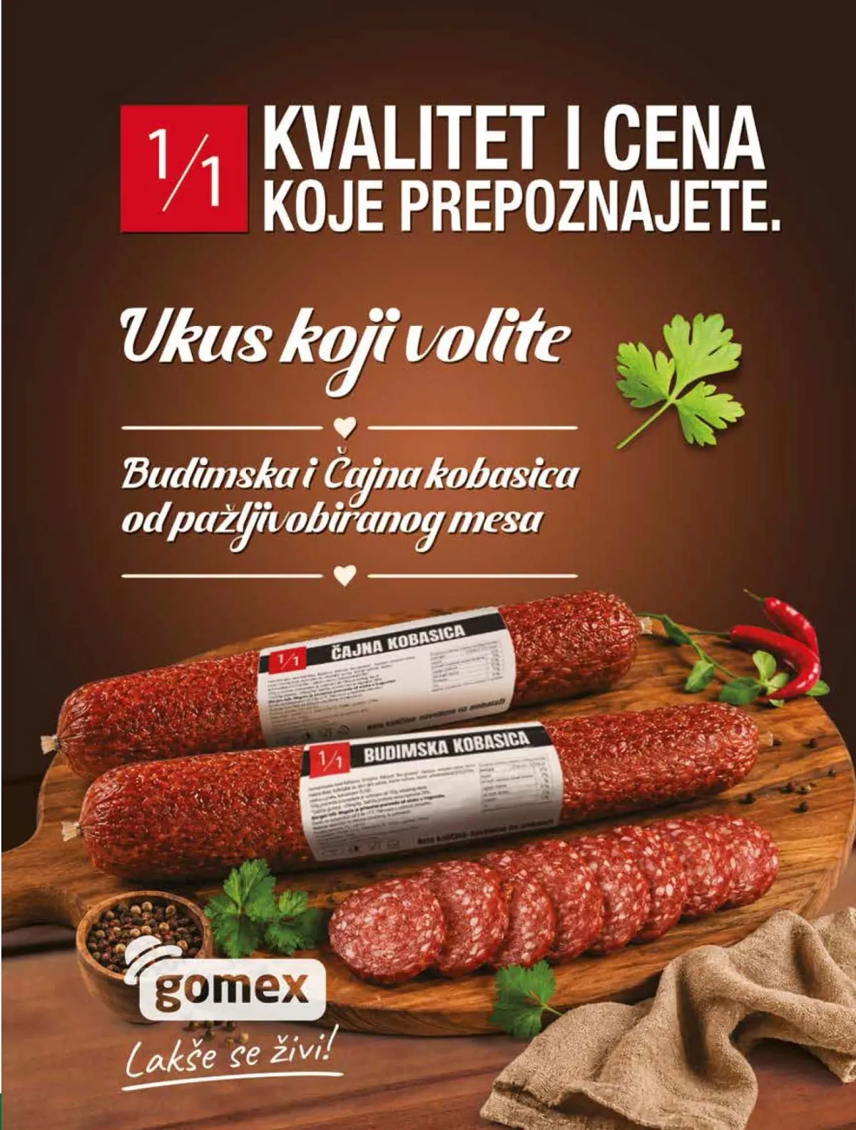 Gomex katalog akcija strana 13 – važi od 2.9. do 15.9.2026.