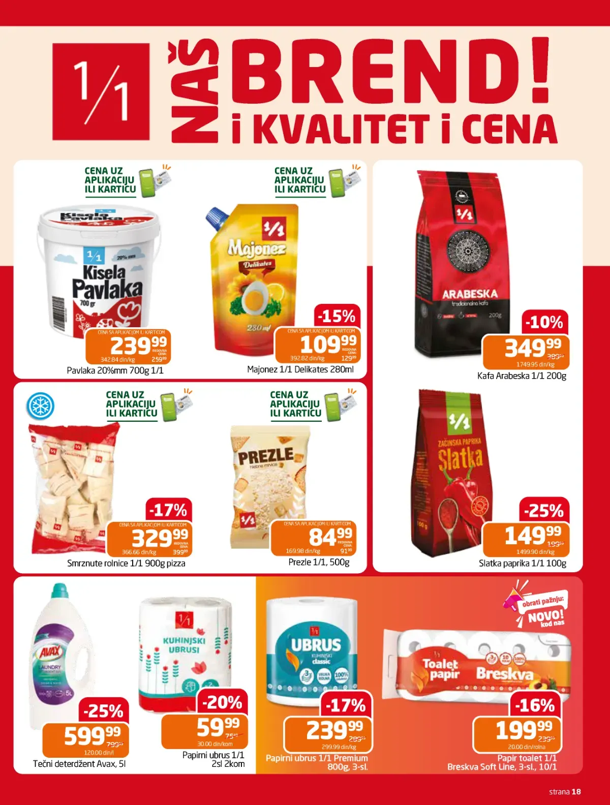 Gomex katalog akcija strana 18 – važi od 16.9. do 29.9.2026.