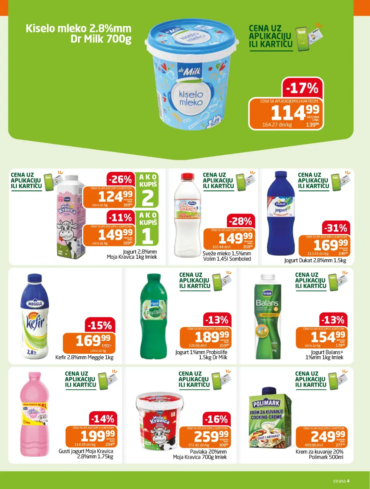 Gomex katalog akcija strana 4 – važi od 16.9. do 29.9.2026.