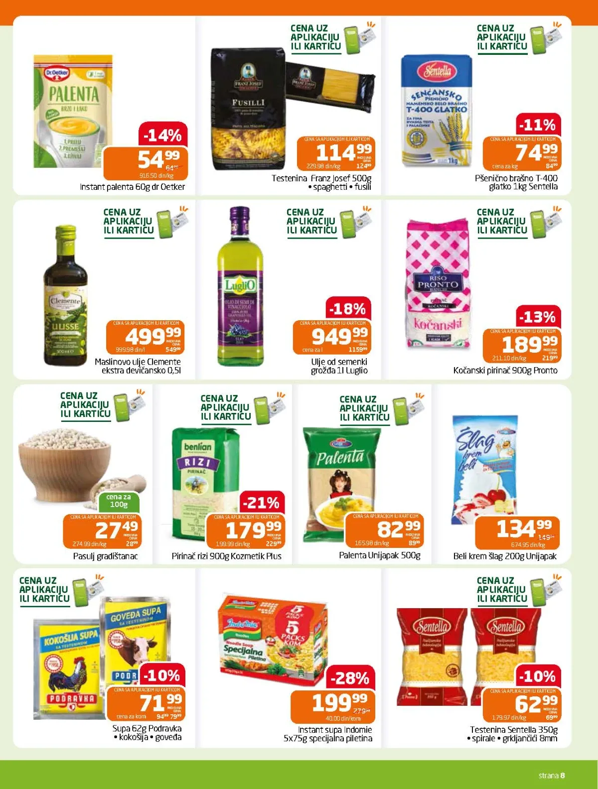Gomex katalog akcija strana 8 – važi od 2.9. do 15.9.2026.