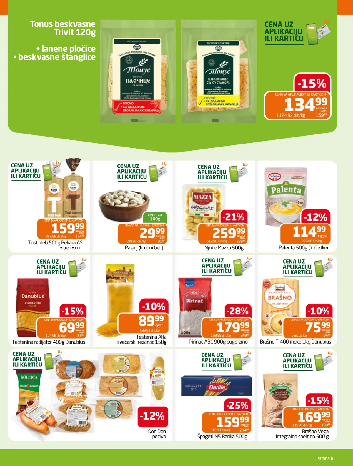Gomex katalog akcija strana 8 – važi od 16.9. do 29.9.2026.