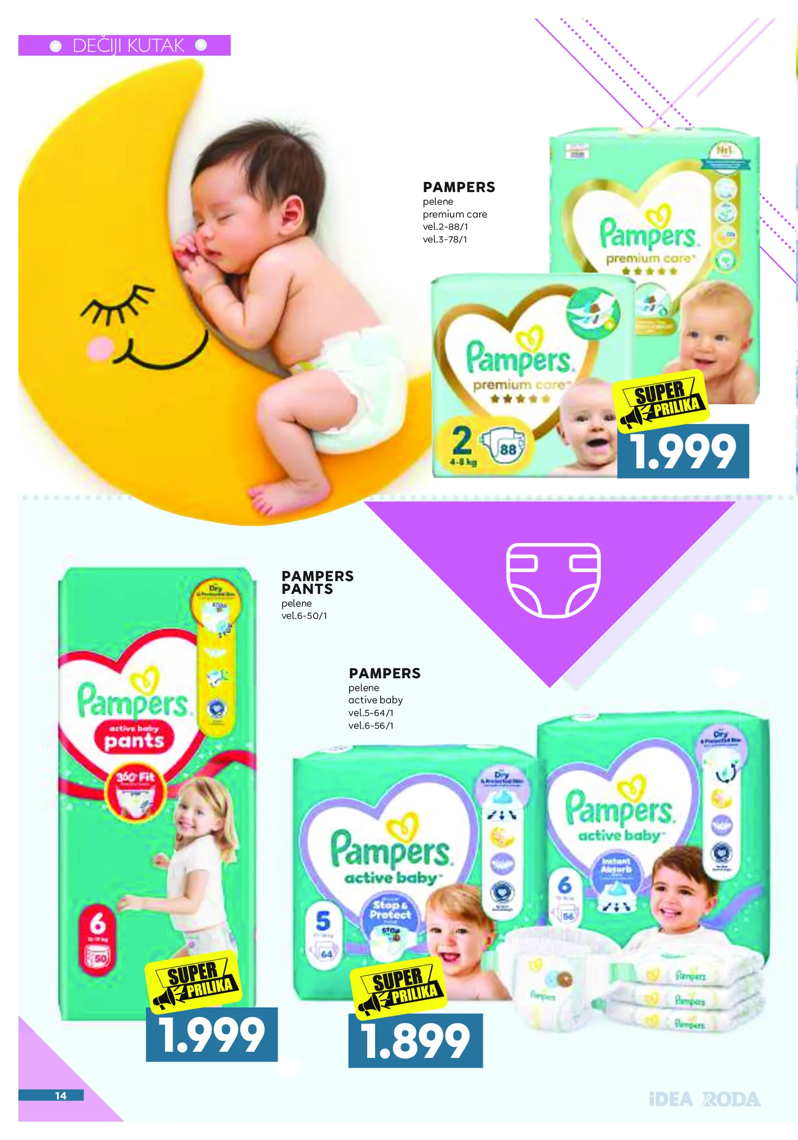 Idea katalog akcija strana 14 – važi od 28.9. do 24.10.2026.