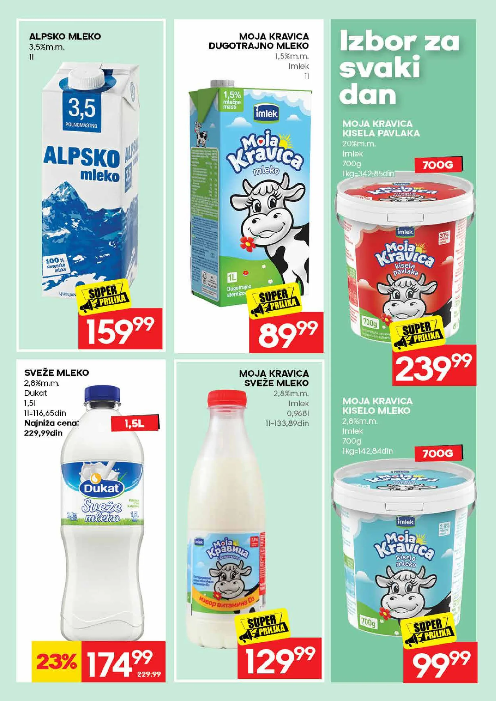 Idea katalog akcija strana 15 – važi od 28.9. do 11.10.2026.