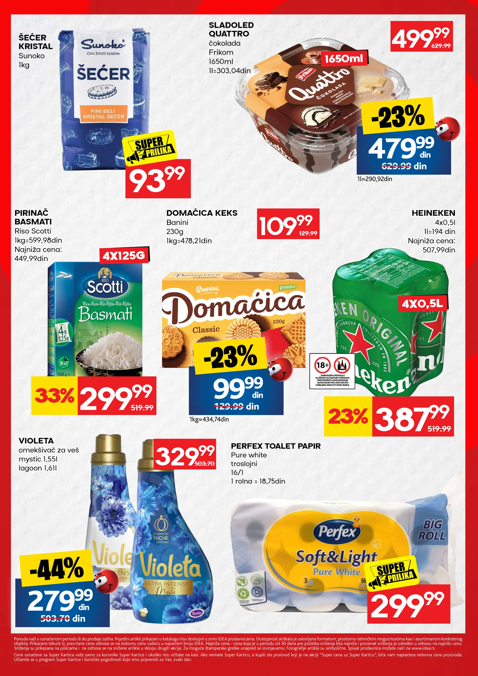 Idea katalog akcija strana 2 – važi od 10.9. do 13.9.2026.