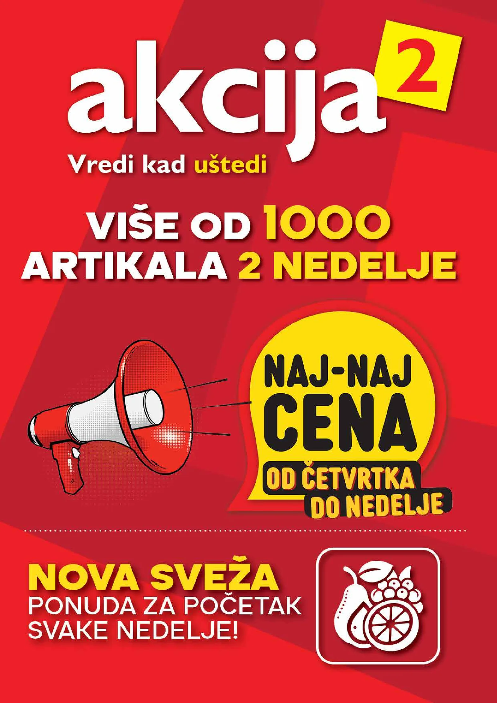 Idea katalog akcija strana 2 – važi od 14.9. do 27.9.2026.
