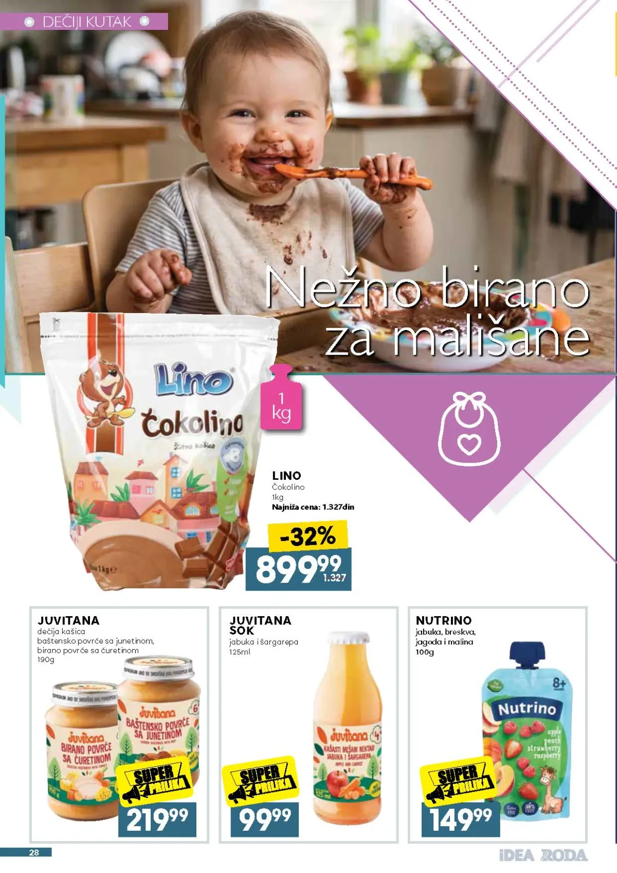 Idea katalog akcija strana 28 – važi od 31.8. do 26.9.2026.